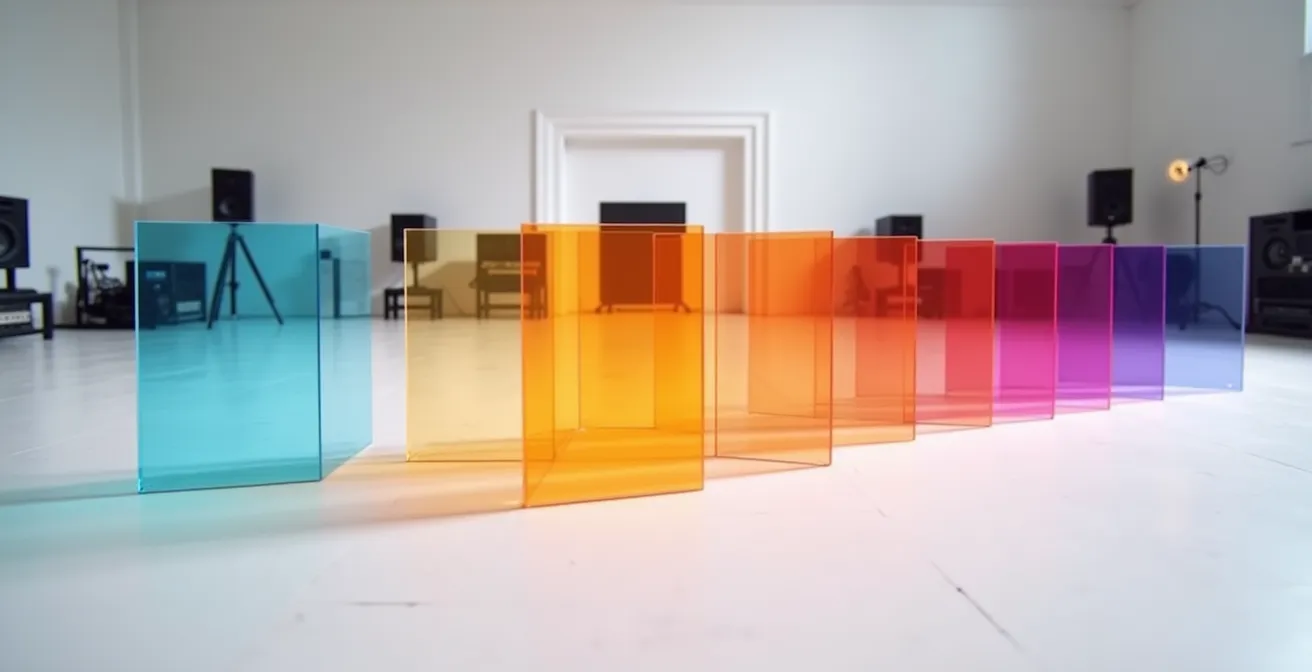 Visualisation de la structure narrative d'une playlist comme une courbe d'intensité émotionnelle